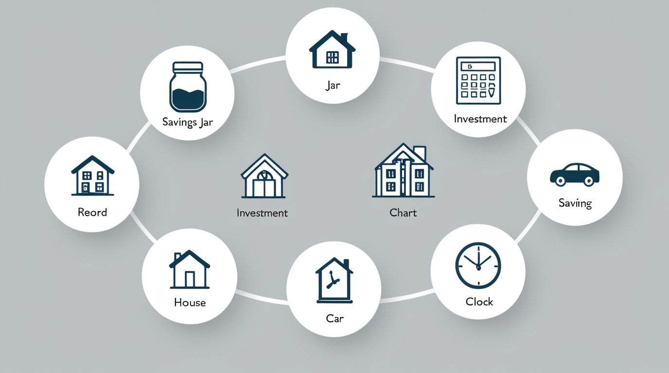 Financial checklist for savings, investments, and debt management